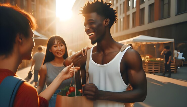 La sonrisa del hombre negro