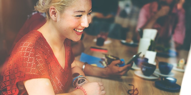 Sonrisa de mujer