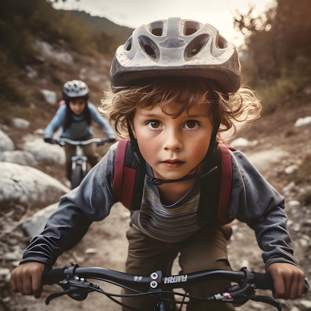 Sonrisa de niños felices