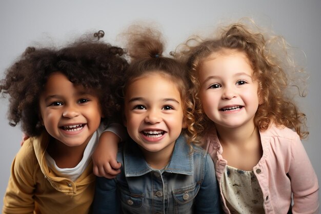 Las sonrisas de los niños en México IA generativa