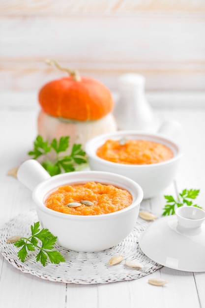 Foto sopa de calabaza