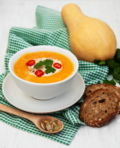 Sopa de calabaza