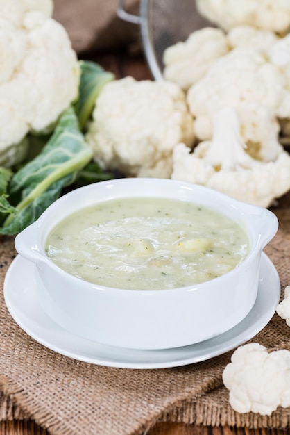 Sopa De Coliflor Casera