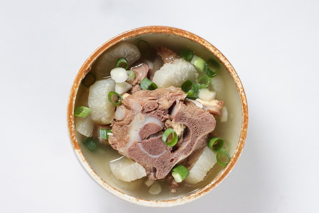 Sopa coreana de rabo de toro o Kkori Gomtang