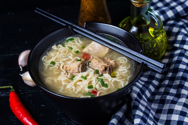 Sopa De Costillas De Cerdo