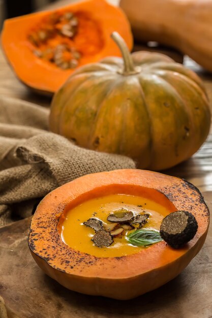 Sopa crema de calabaza