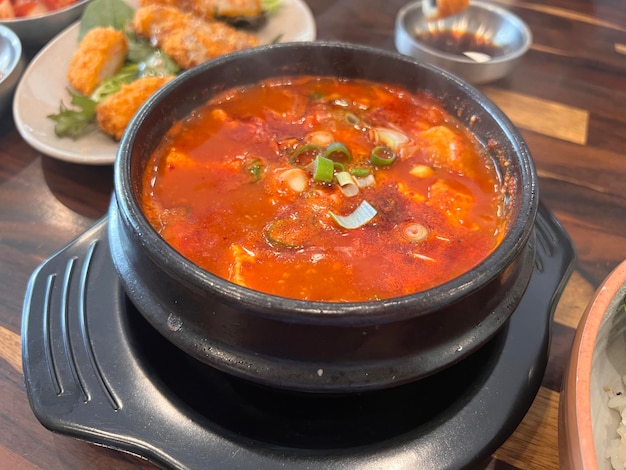 sopa de kimchi