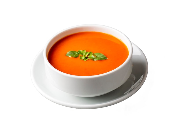 Sopa de tomate com aparência deliciosa Nome turco Domates corbasi