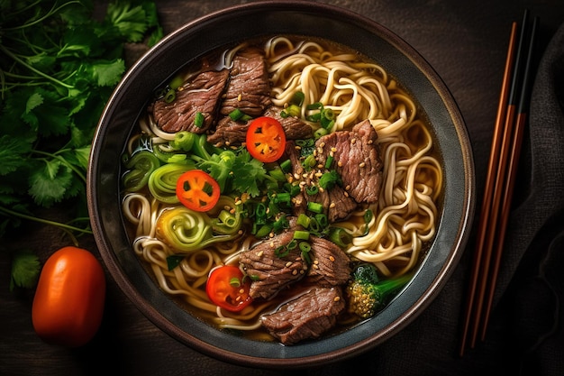 Sopa de fideos