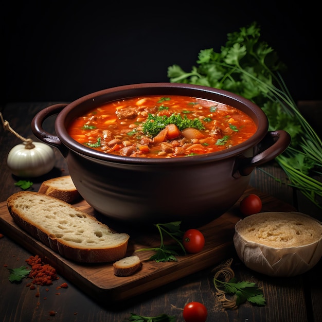 sopa de lentejas con verduras