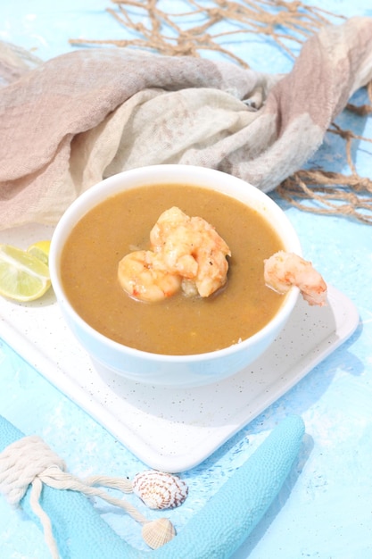 Sopa de mariscos