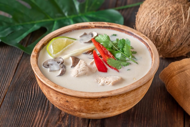 Sopa de Tom Kha Kai