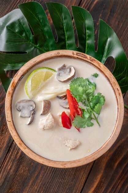 Sopa de Tom Kha Kai