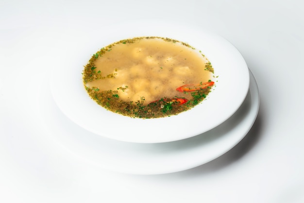 Sopa de verduras con papas