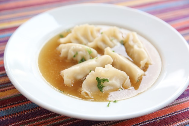 Sopa wonton