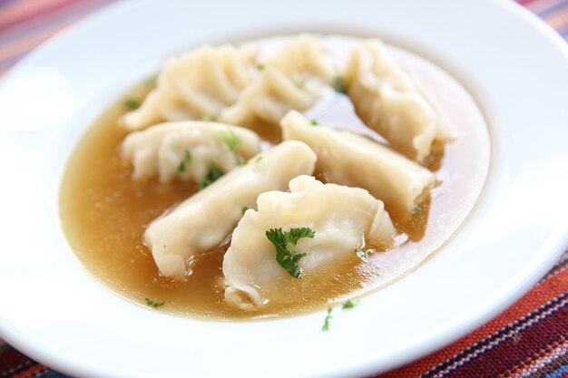 Sopa wonton