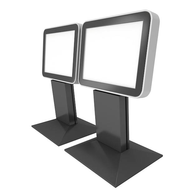 Soporte de pantalla LCD para stand de feria comercial