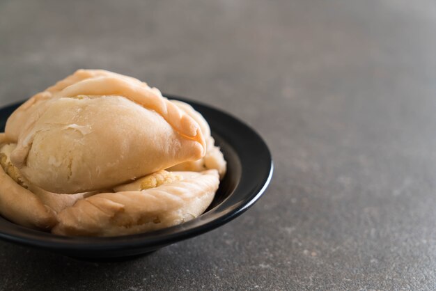 sopro de leite com sabor de feijão