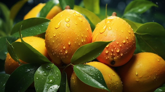 Sorbete de mango y sus derivados