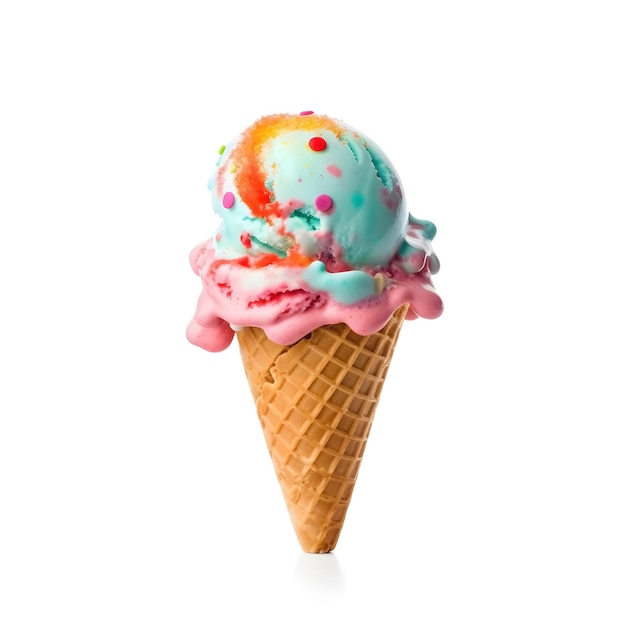 Foto sorvete de goma de mascar