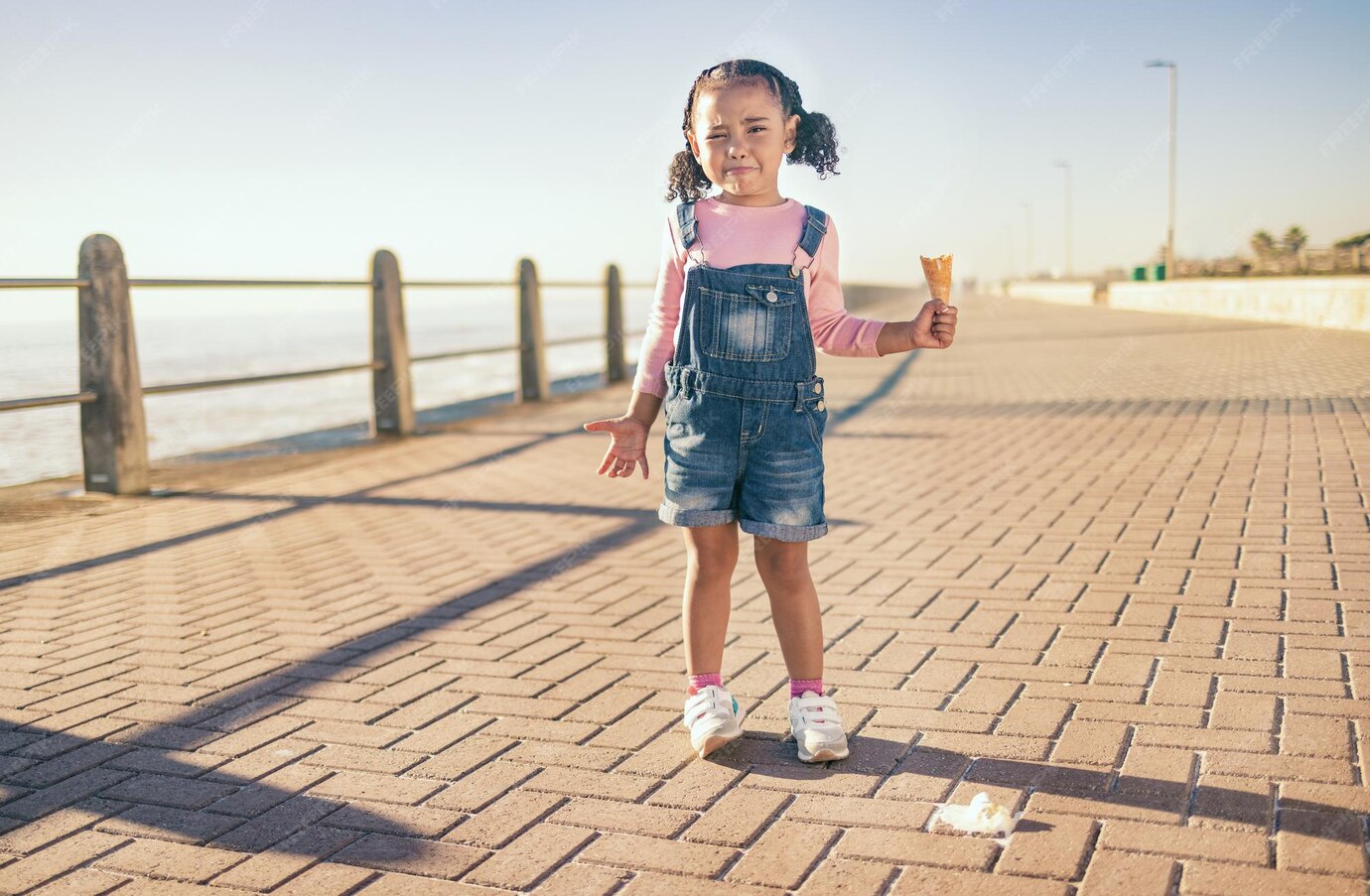 Sorvete De Menina Chateada E Triste Na Cidade Do Cabo Com Express o De sorvete-de-menina-chateada-e-triste-na-cidade-do-cabo-com-express-o-de