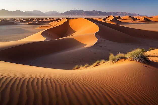 Foto sossusvlei dunas de areia namib naukluft parque nacional namib deserto destino de viagem cênico na namíbia