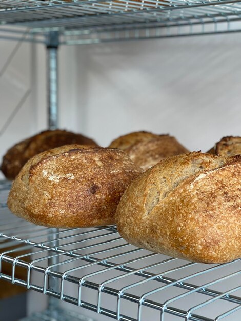 Foto sourdough-brötchen