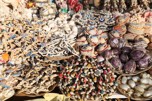 Souvenir-Muscheln in Bodrum