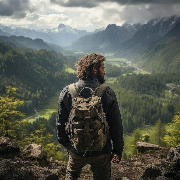 Sozinho, John embarca em uma jornada nas montanhas Obstáculos o testam a beleza da natureza o impressiona e se autodirige