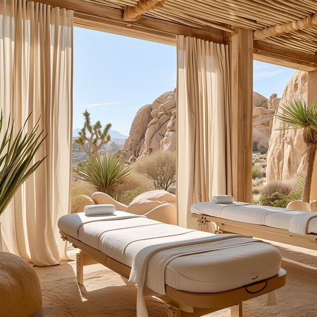 Spa Allure na Floresta de Joshua Tree