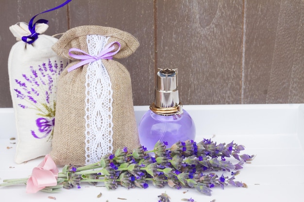 Spa de flores de lavanda