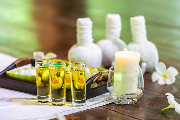 Spa de hierbas y aromaterapia