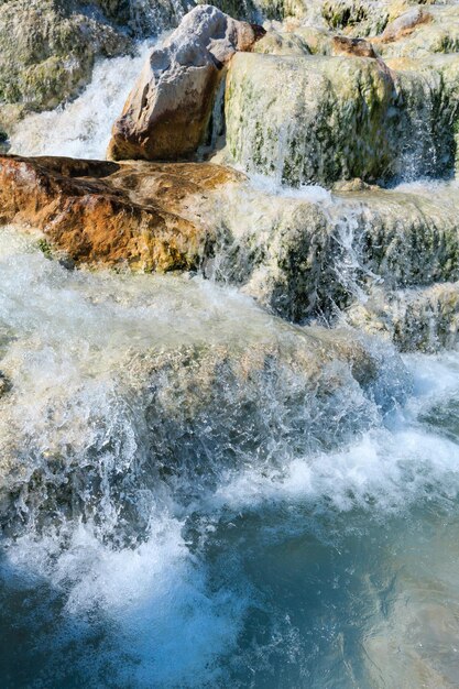 Spa natural Banhos termais Saturnia Itália