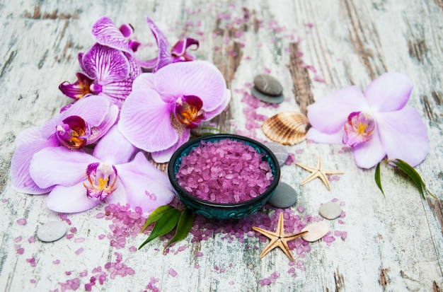 Spa y productos de masaje.