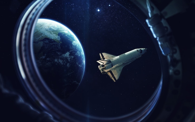 Foto space shuttle startet auf mission