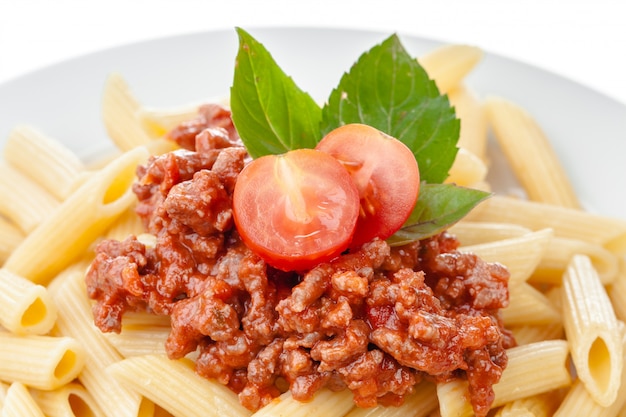 Spaghetti Bolognese Sauce mit Rindfleisch