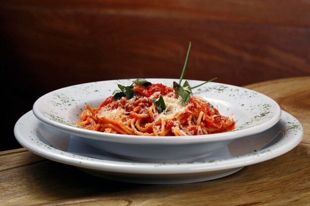 spaghetti a la boloñesa