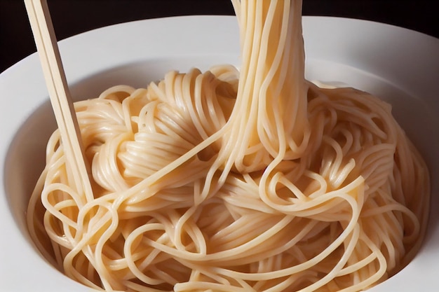 Spaghetti mit Sauce Gourmet-Koch