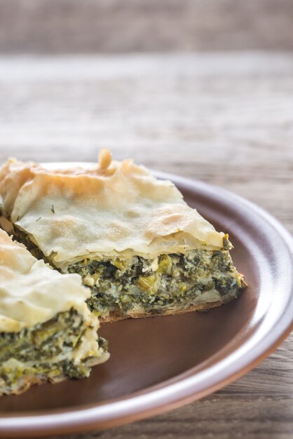 Spanakopita - torta de espinafre grega