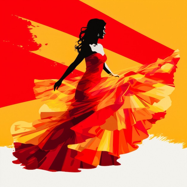 Spanien-Fiesta-Flamenco-Konzept