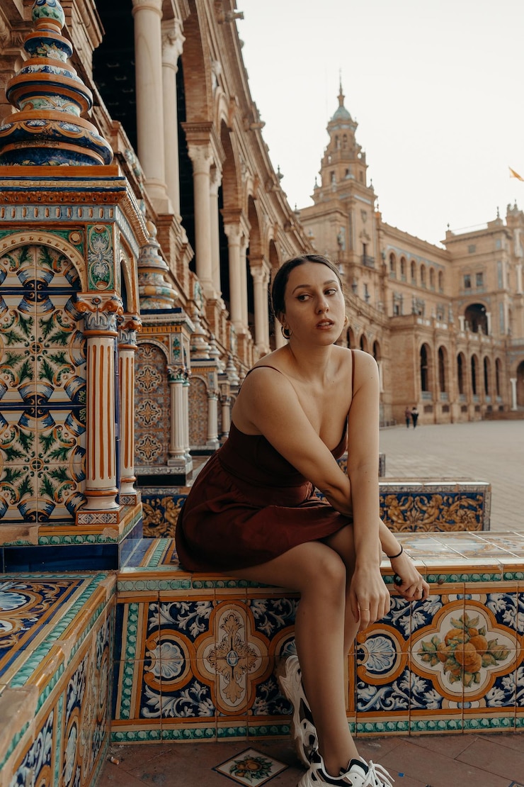 Foto spanien - plaza de sevilla in spanien