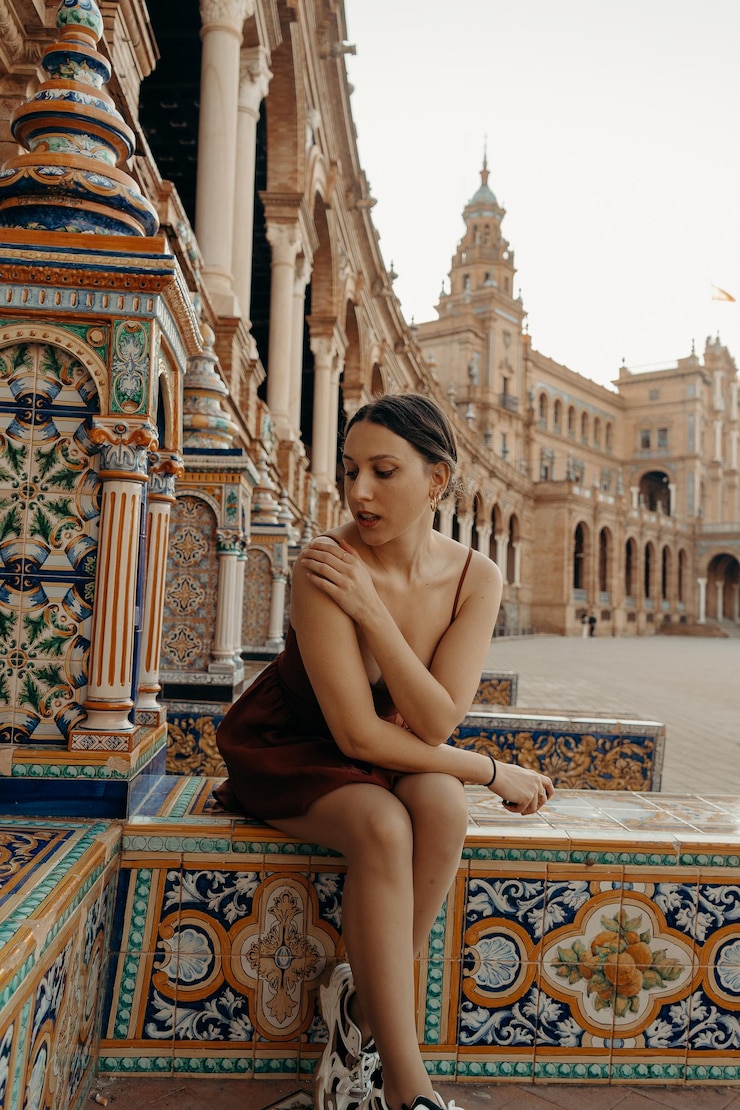 Foto spanien - plaza de sevilla in spanien