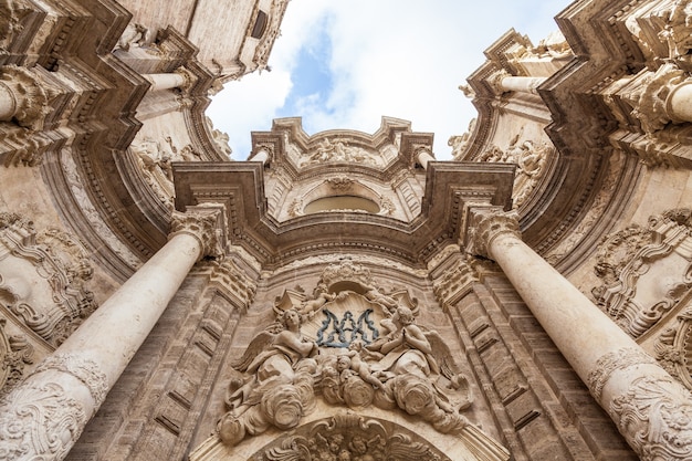 Spanien, Valencia. Detail der Kathedrale - Basilika Mariä Himmelfahrt von Valencia