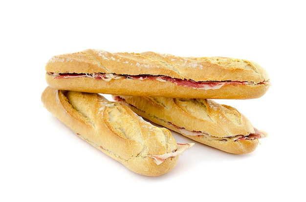 Spanische Schinkensandwiches