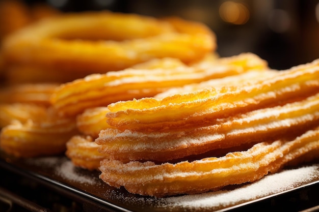 Foto spanische versuchungen churros in jedem rahmen spanisch