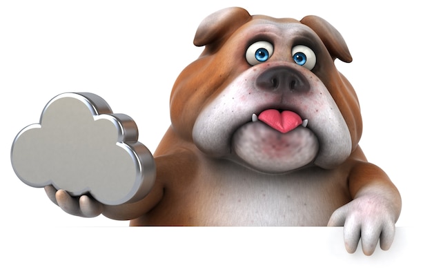 Spaß Bulldogge Animation