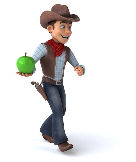 Spaß Cowboy Animation