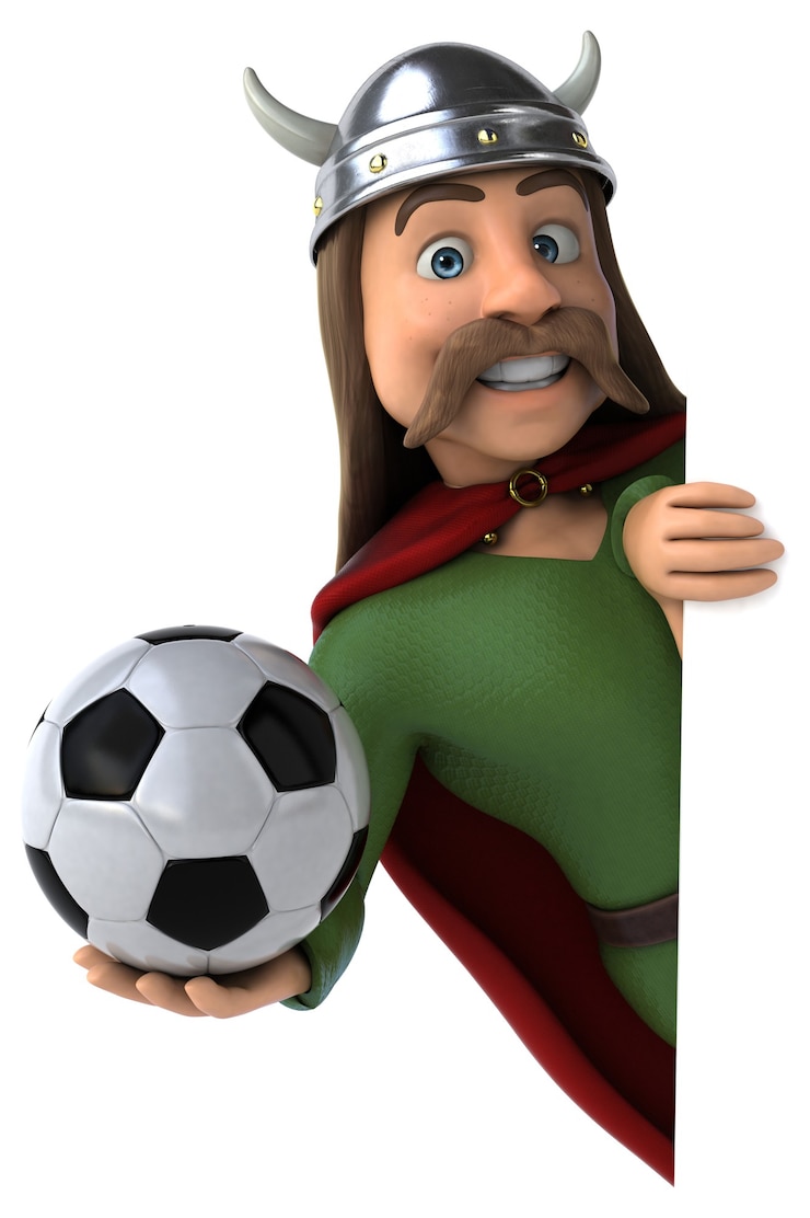 Foto spaß gallien - 3d-illustration