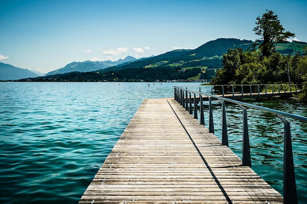 Foto spaziergang am see