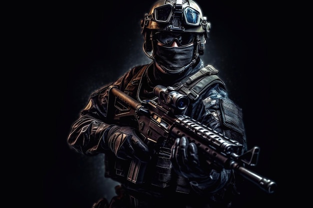 Spec Ops Polizist SWAT